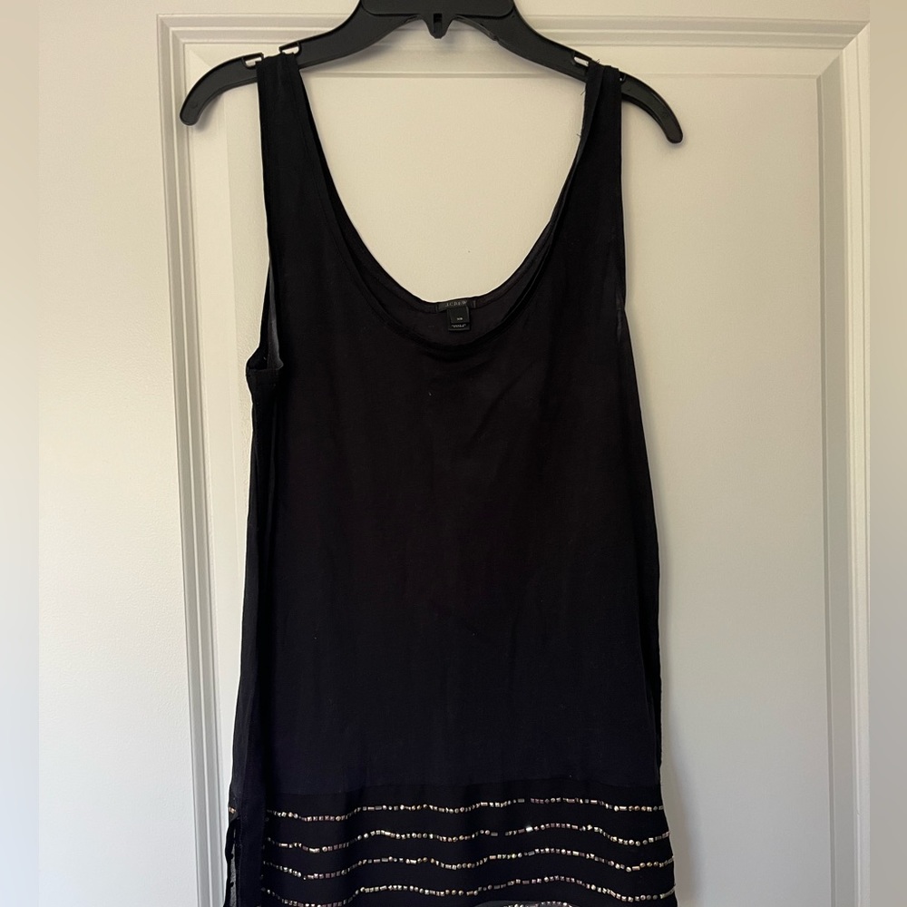 J.Crew Black Tank/Blouse!